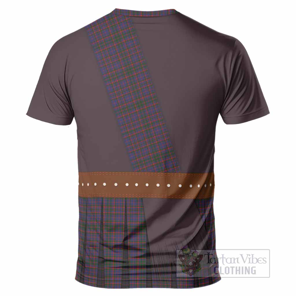 Cumming Tartan Crest T-Shirt Kilt Costume Style