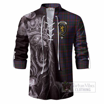 Cumming Tartan Ghillie Shirt Roaring Lion Heritage