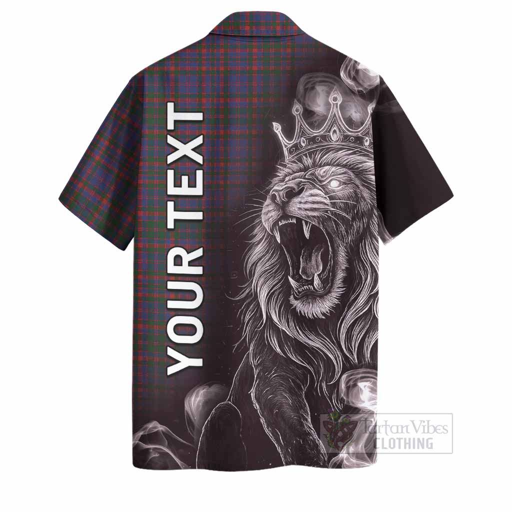 Cumming Tartan Hawaiian Shirt Roaring Lion Heritage