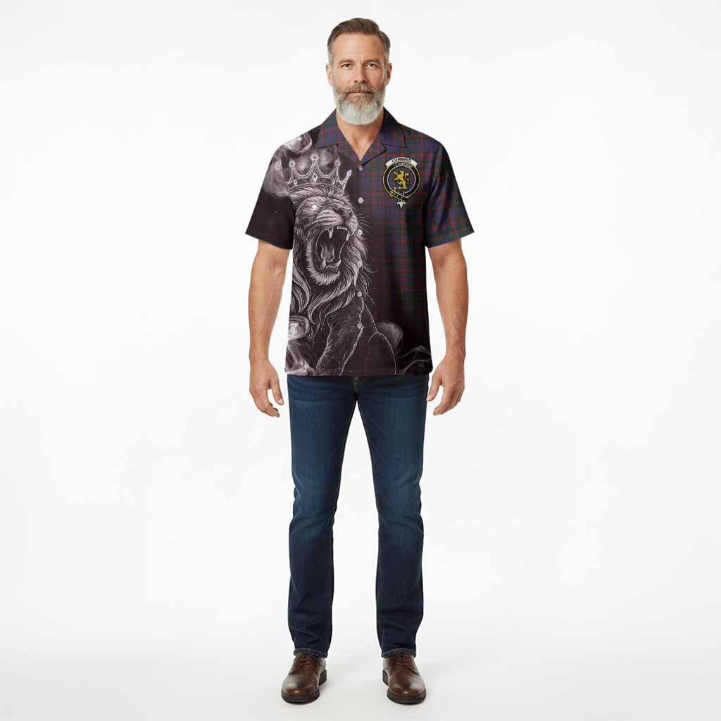 Cumming Tartan Hawaiian Shirt Roaring Lion Heritage
