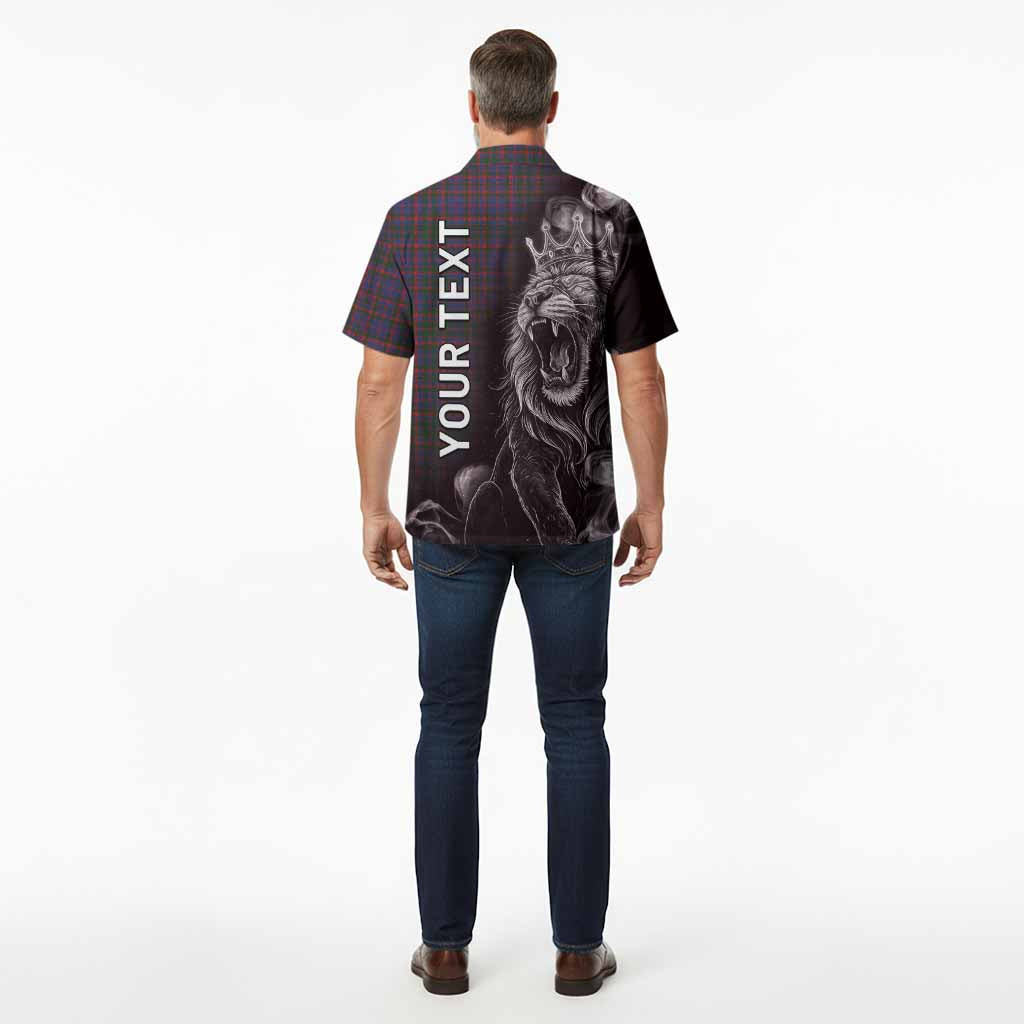Cumming Tartan Hawaiian Shirt Roaring Lion Heritage