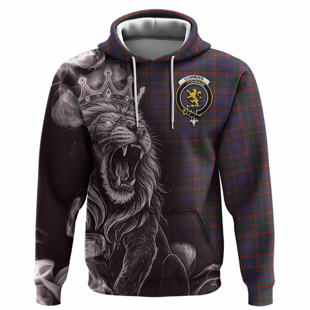 Cumming Tartan Hoodie Roaring Lion Heritage