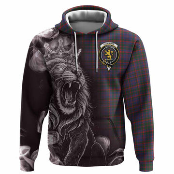 Cumming Tartan Hoodie Roaring Lion Heritage