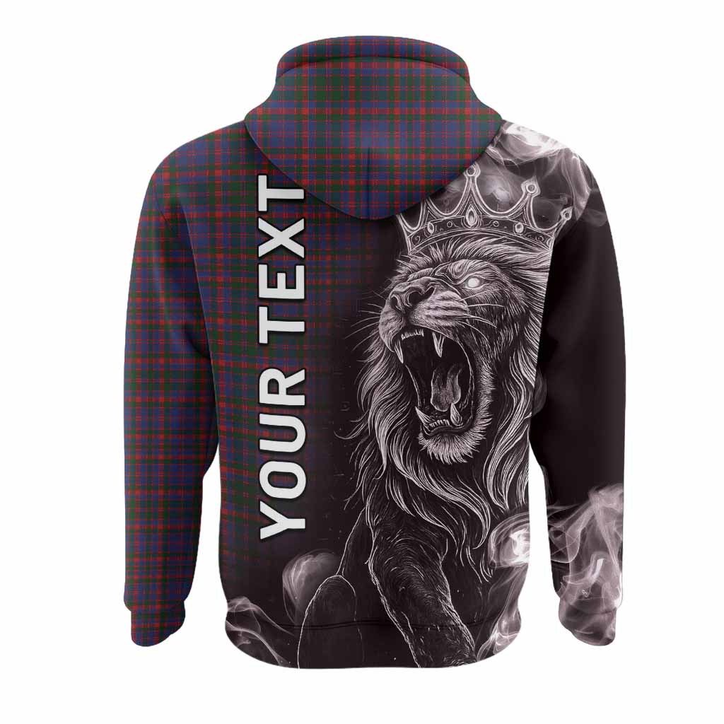Cumming Tartan Hoodie Roaring Lion Heritage