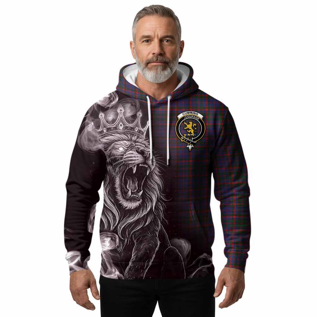Cumming Tartan Hoodie Roaring Lion Heritage
