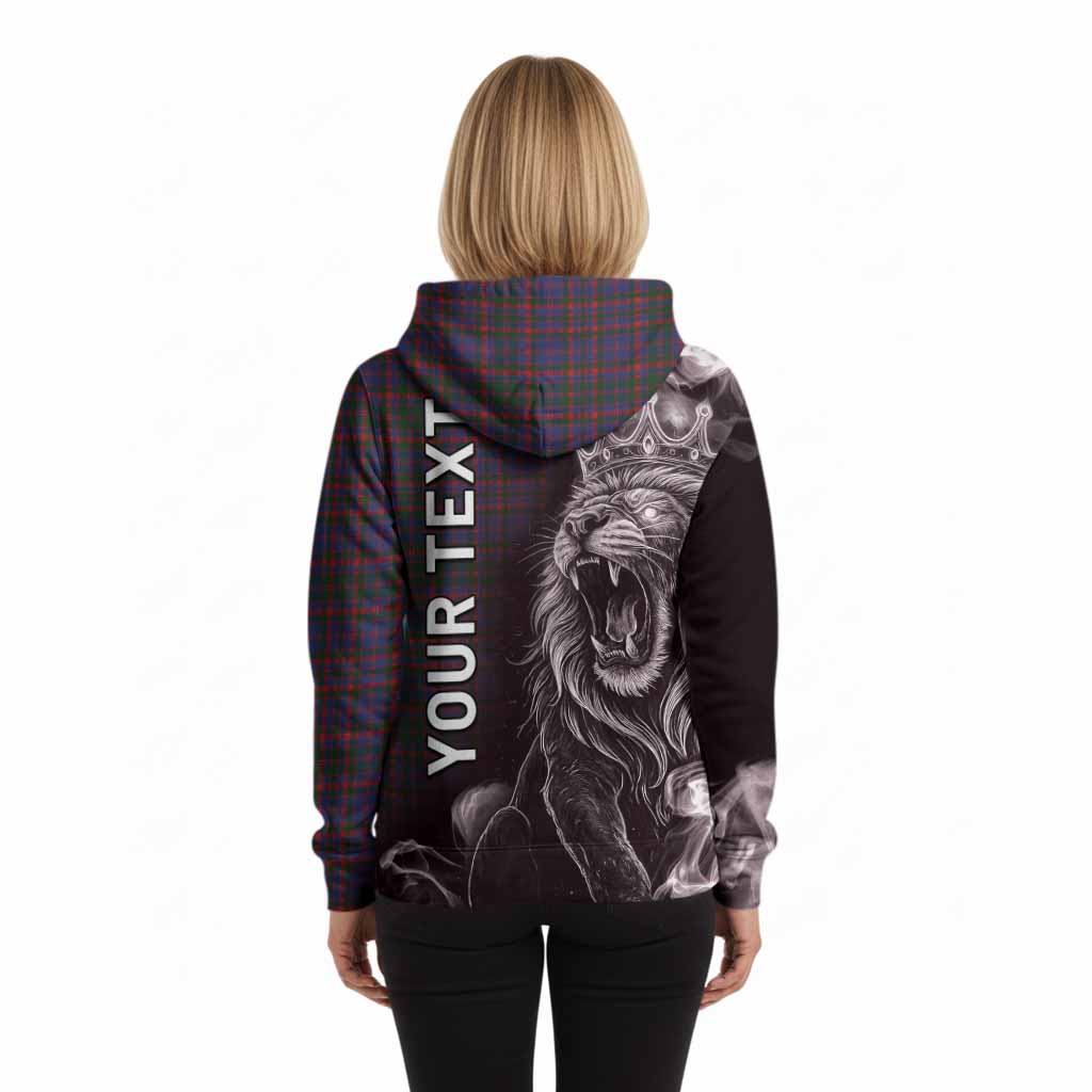 Cumming Tartan Hoodie Roaring Lion Heritage