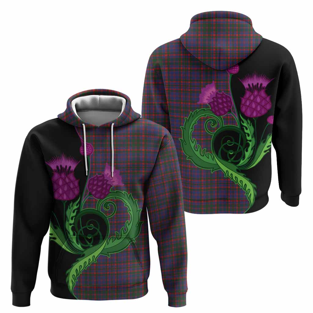 Cumming Tartan Hoodie Traditional Scottish Thistle