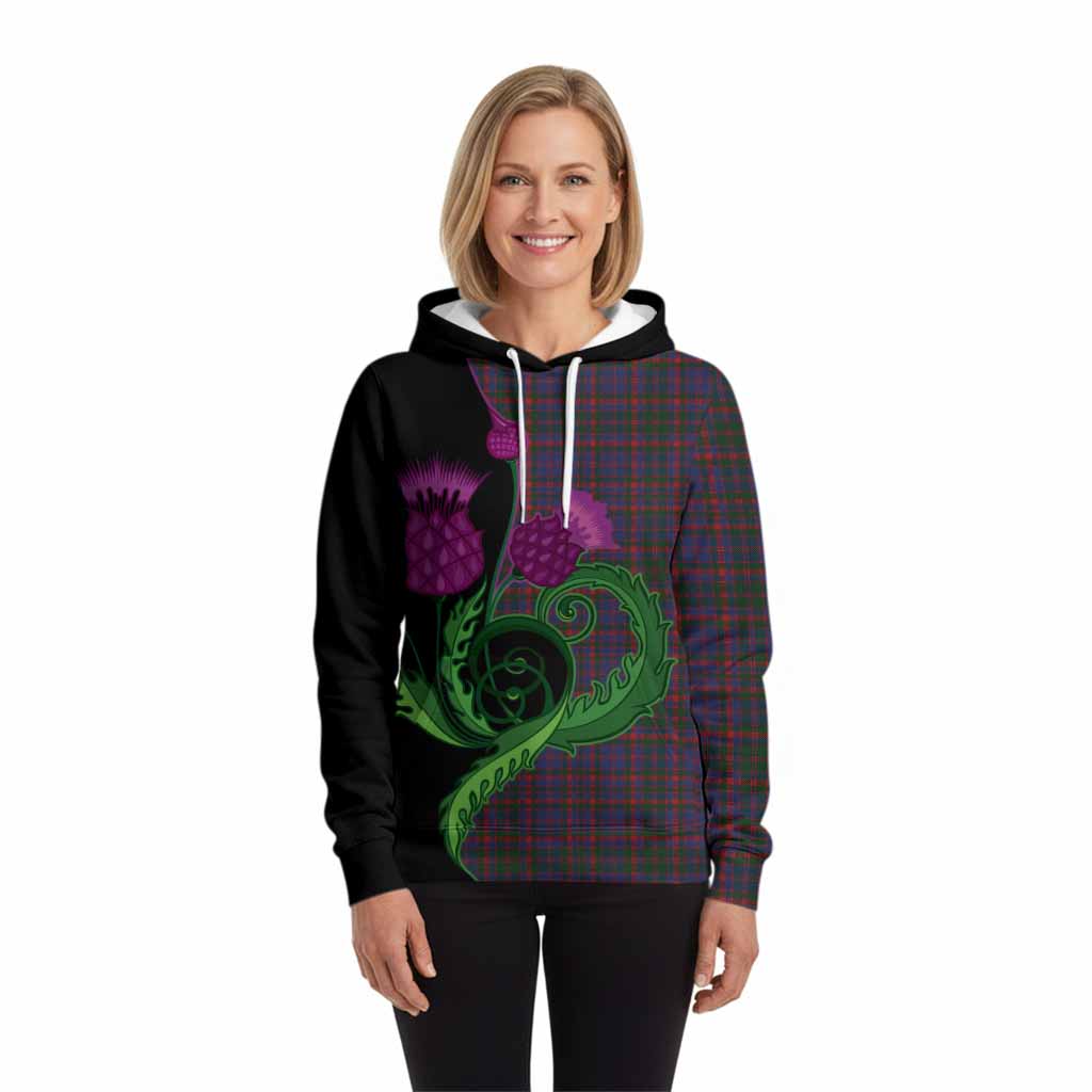Cumming Tartan Hoodie Traditional Scottish Thistle