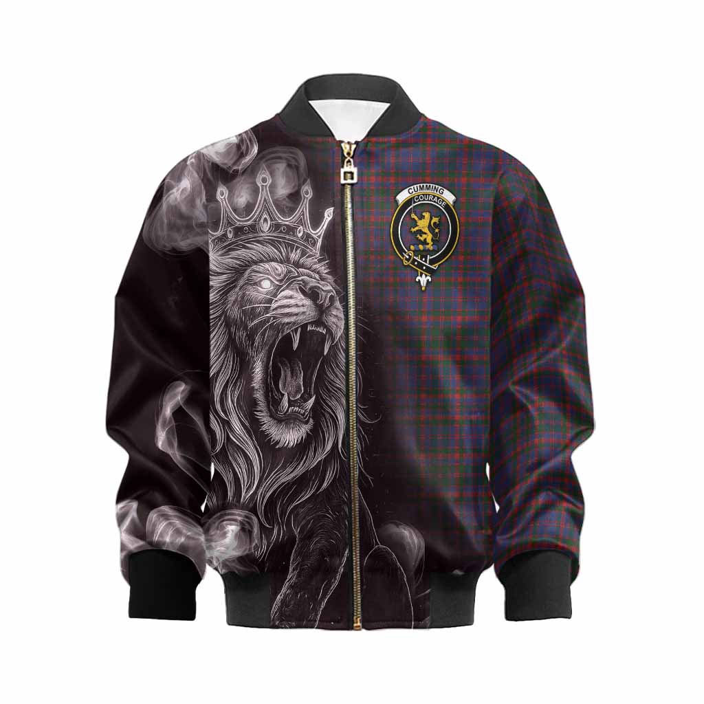 Cumming Tartan Kid Bomber Jacket Roaring Lion Heritage