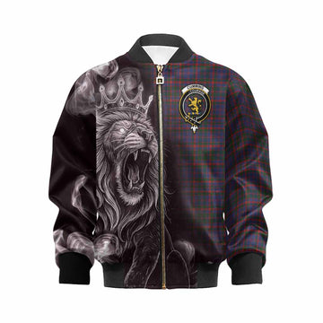 Cumming Tartan Kid Bomber Jacket Roaring Lion Heritage