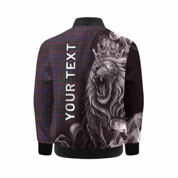 Cumming Tartan Kid Bomber Jacket Roaring Lion Heritage