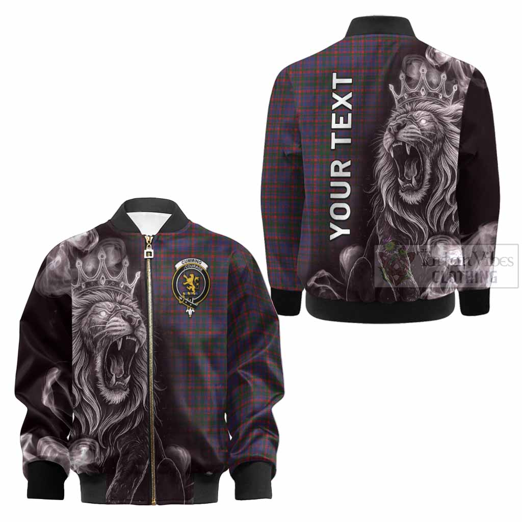 Cumming Tartan Kid Bomber Jacket Roaring Lion Heritage