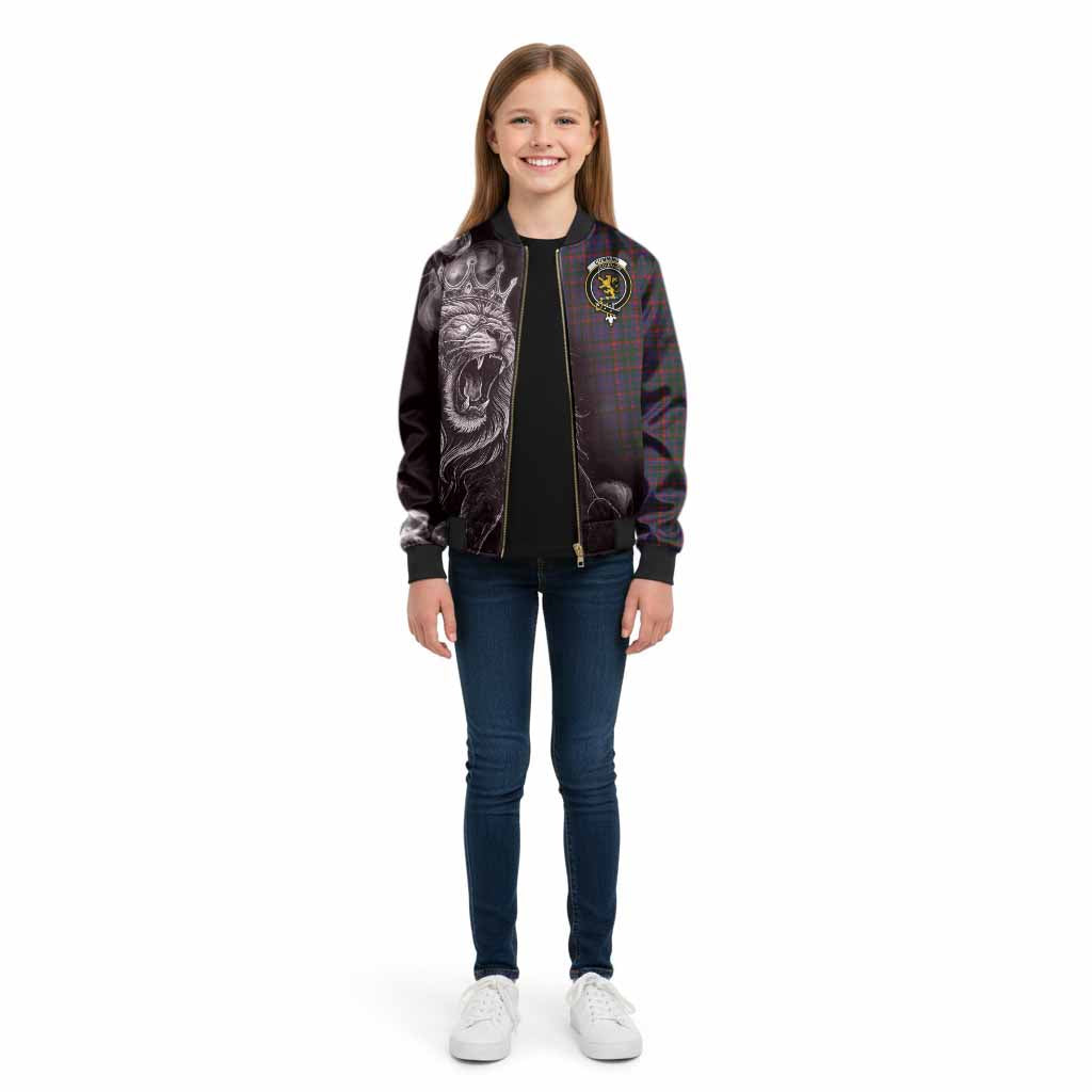 Cumming Tartan Kid Bomber Jacket Roaring Lion Heritage