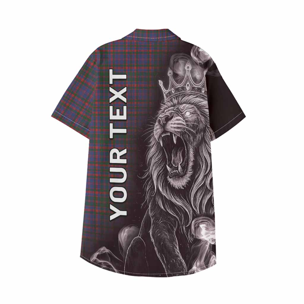 Cumming Tartan Kid Hawaiian Shirt Roaring Lion Heritage