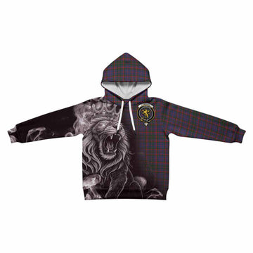 Cumming Tartan Kid Hoodie Roaring Lion Heritage