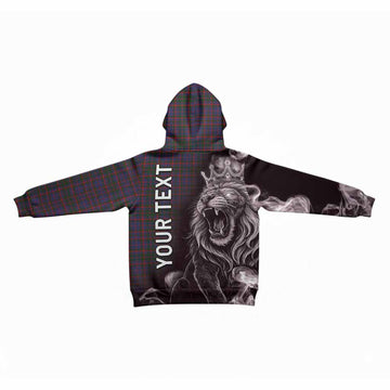 Cumming Tartan Kid Hoodie Roaring Lion Heritage