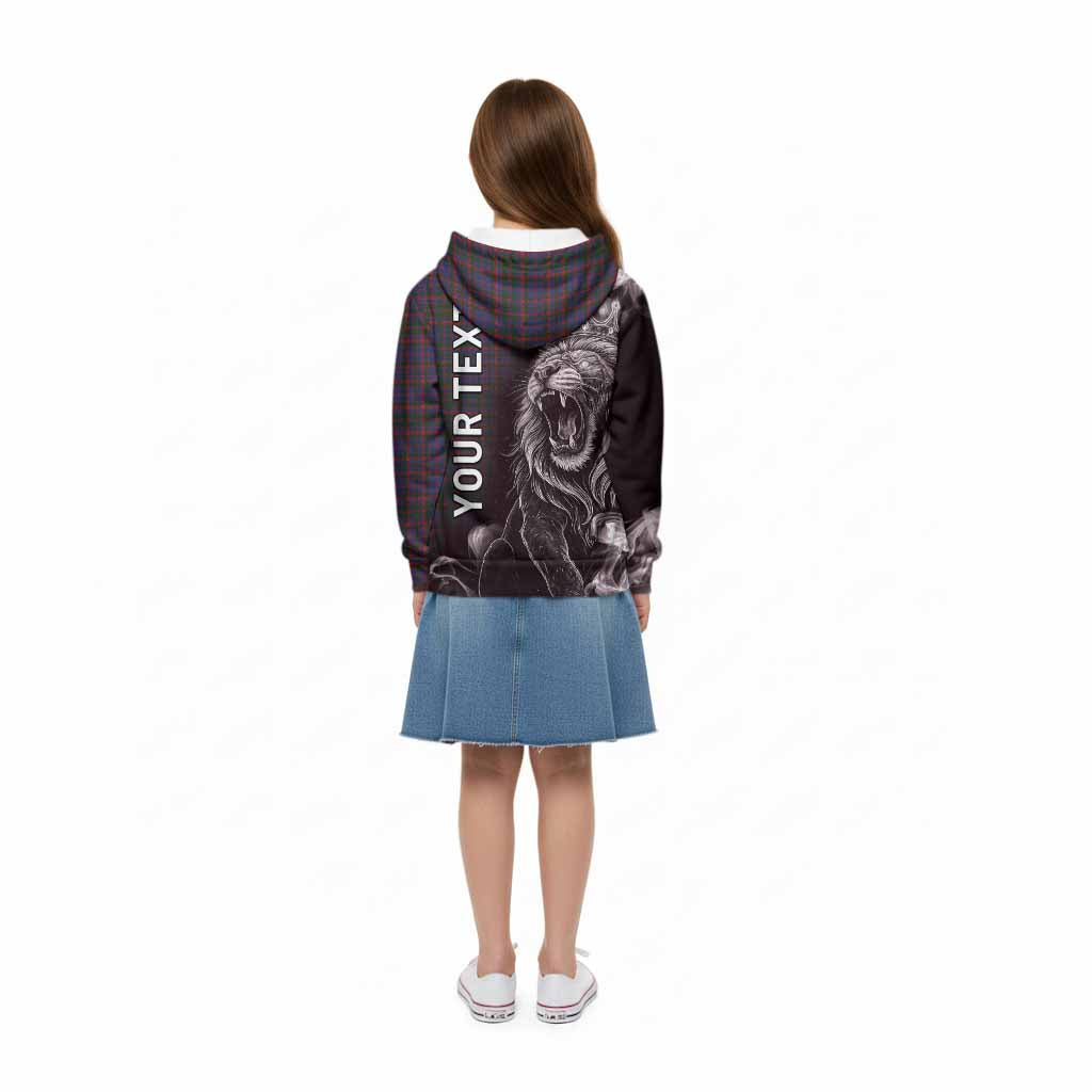 Cumming Tartan Kid Hoodie Roaring Lion Heritage