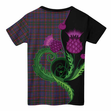 Cumming Tartan Kid T-shirt Traditional Scottish Thistle