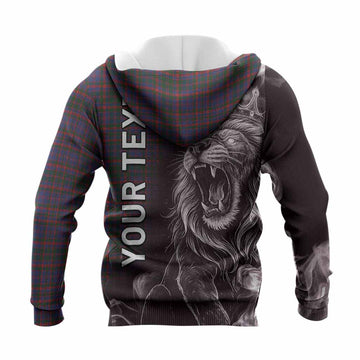 Cumming Tartan Knitted Hoodie Roaring Lion Heritage