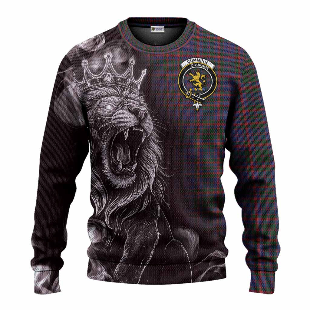 Cumming Tartan Knitted Sweater Roaring Lion Heritage