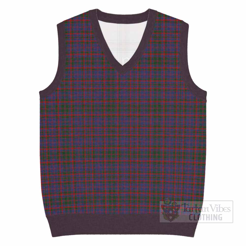 Cumming Tartan Knitted V-Neck Vest - Tartan Vibes Clothing