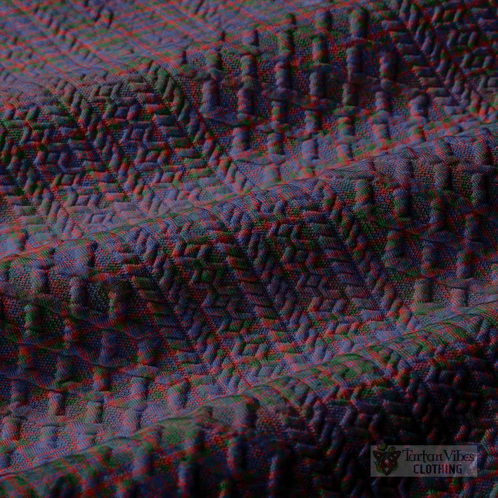 Cumming Tartan Men’s Polo Sweater Top with Family Crest