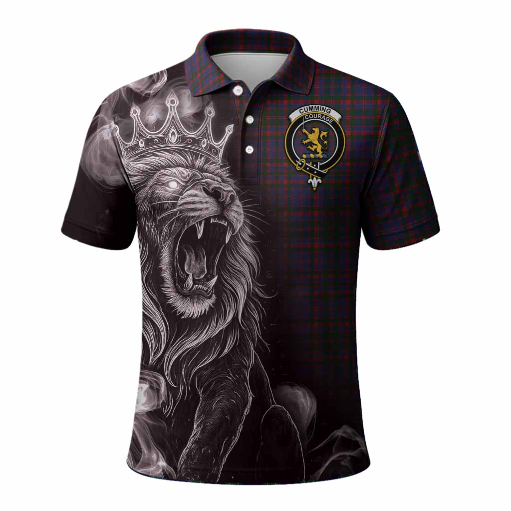 Cumming Tartan Polo Shirt Roaring Lion Heritage