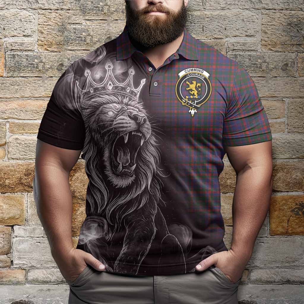 Cumming Tartan Polo Shirt Roaring Lion Heritage