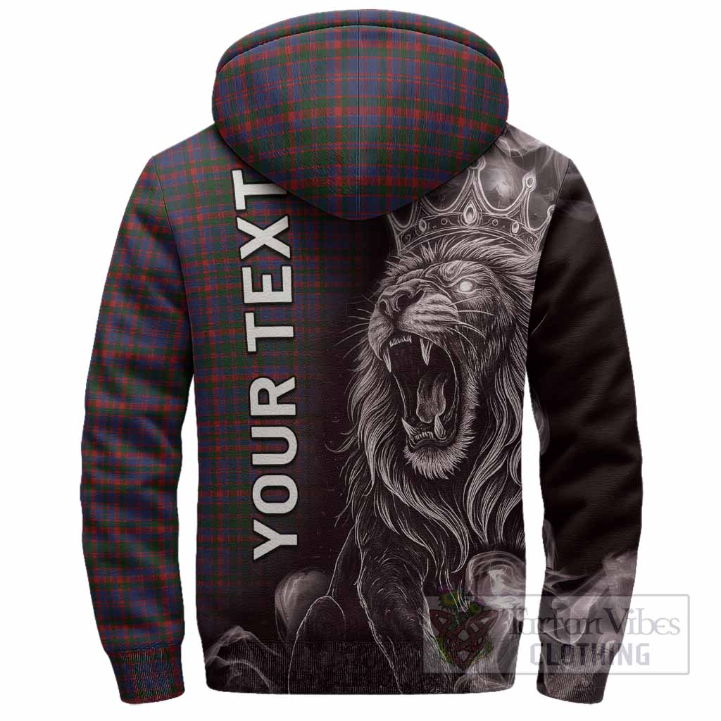 Cumming Tartan Sherpa Hoodie Roaring Lion Heritage