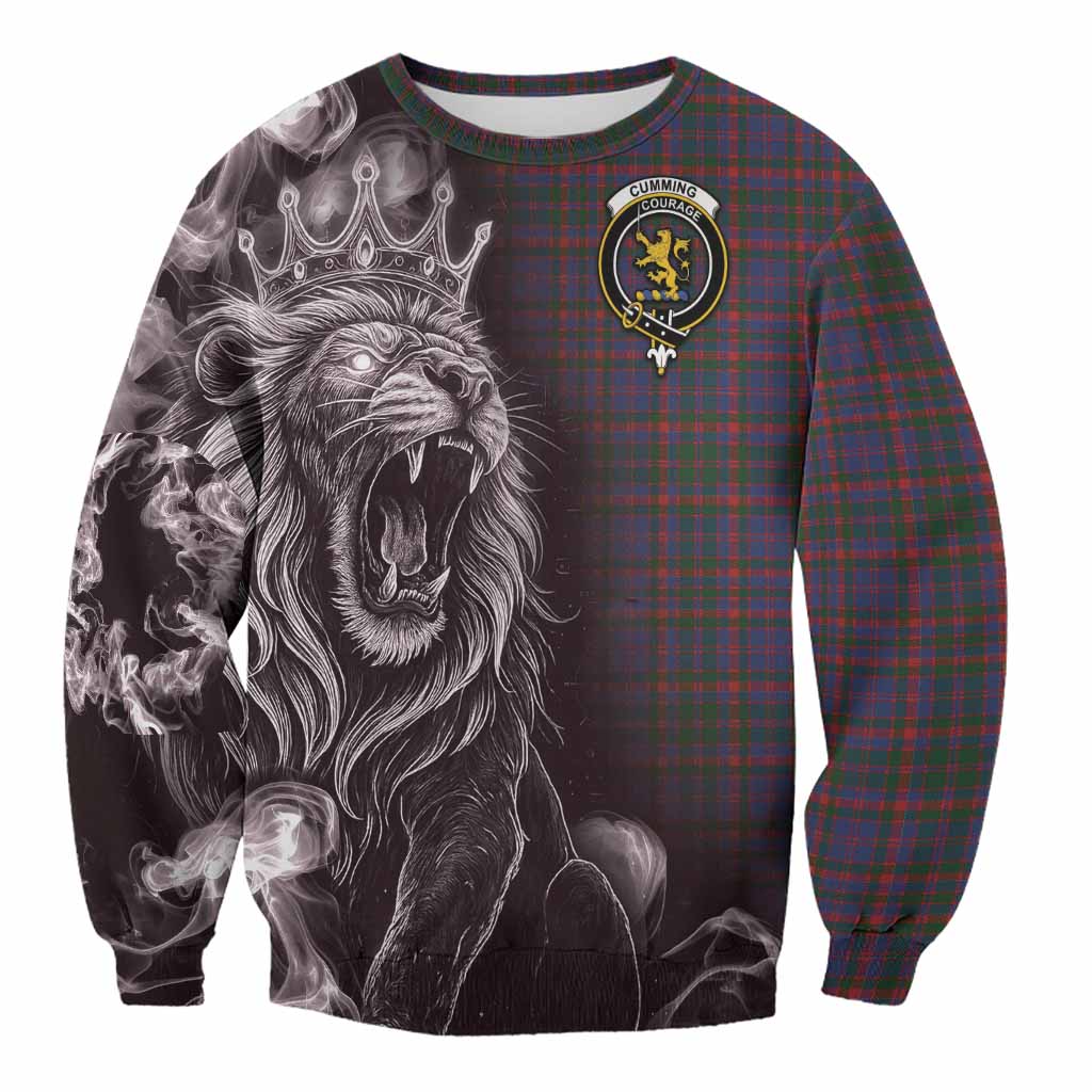 Cumming Tartan Sweatshirt Roaring Lion Heritage