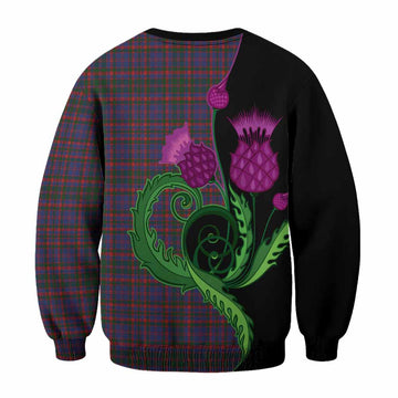 Cumming Tartan Sweatshirt Traditional Scottish Thistle
