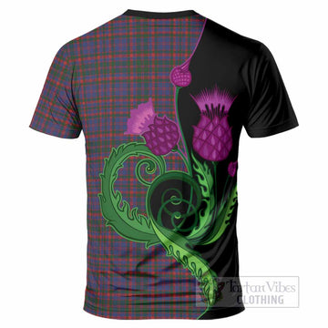 Cumming Tartan T-Shirt Traditional Scottish Thistle