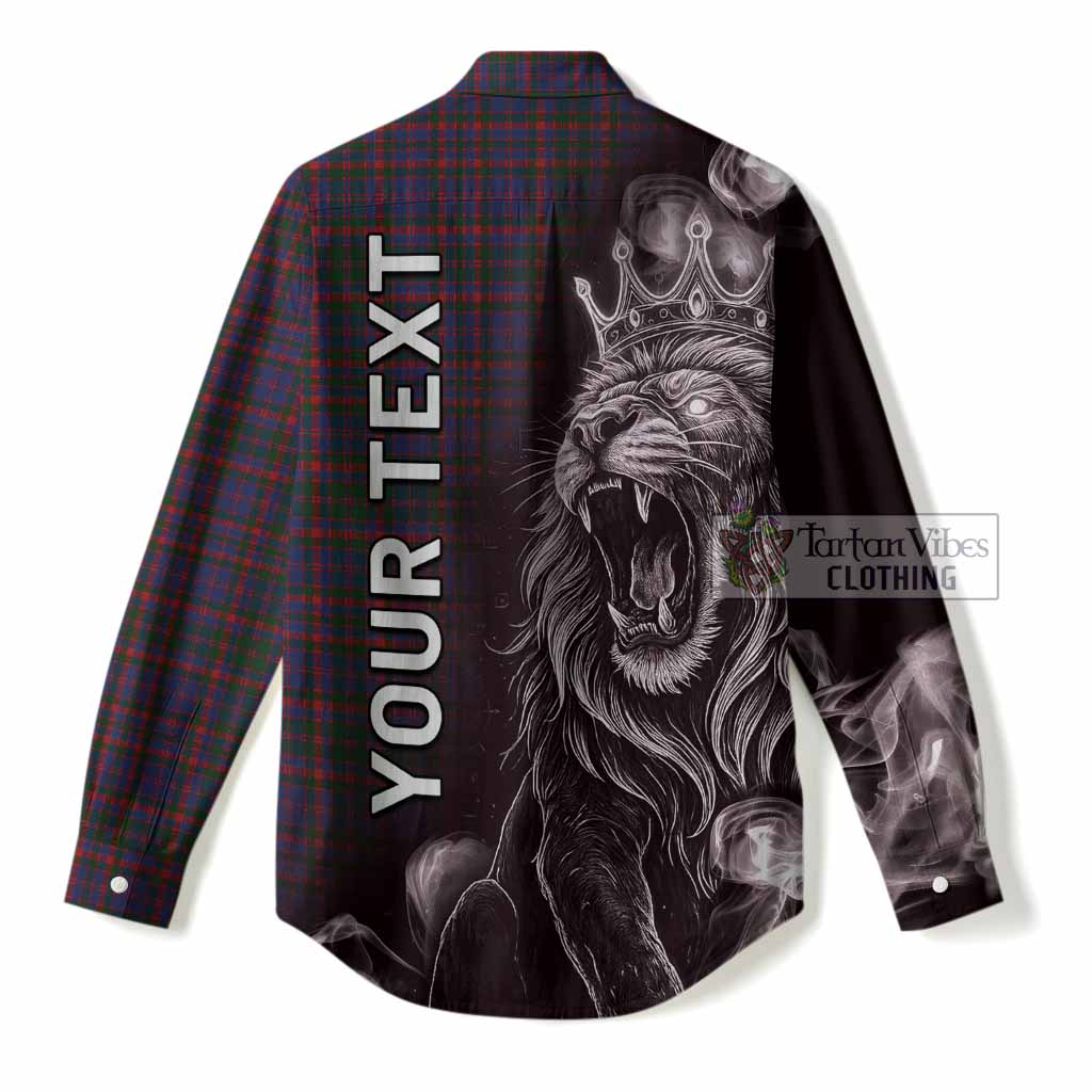Cumming Tartan Women Casual Shirt Roaring Lion Heritage