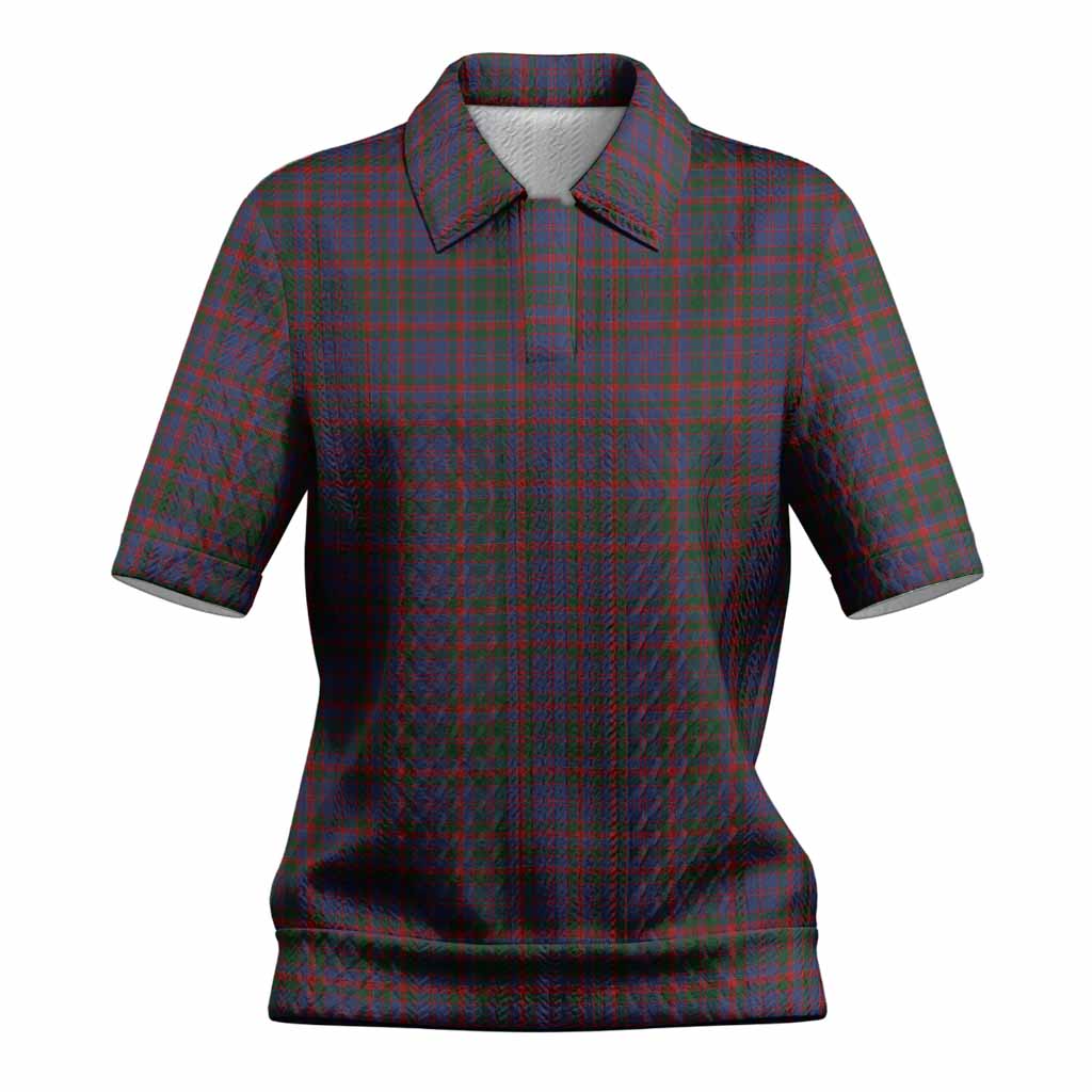 Cumming Tartan Women’s Polo Sweater Top