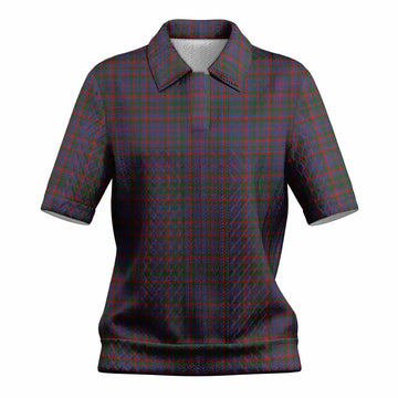 Cumming Tartan Women’s Polo Sweater Top
