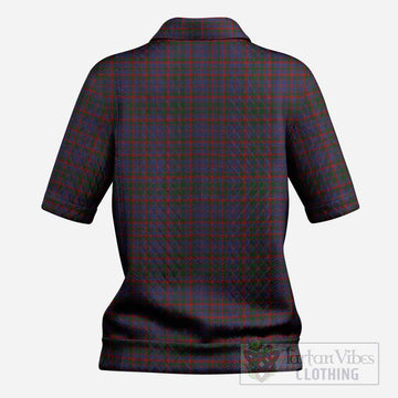 Cumming Tartan Women’s Polo Sweater Top