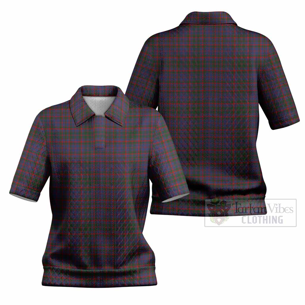 Cumming Tartan Women’s Polo Sweater Top