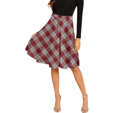 Cunningham Dress Tartan Melete Pleated Midi Skirt