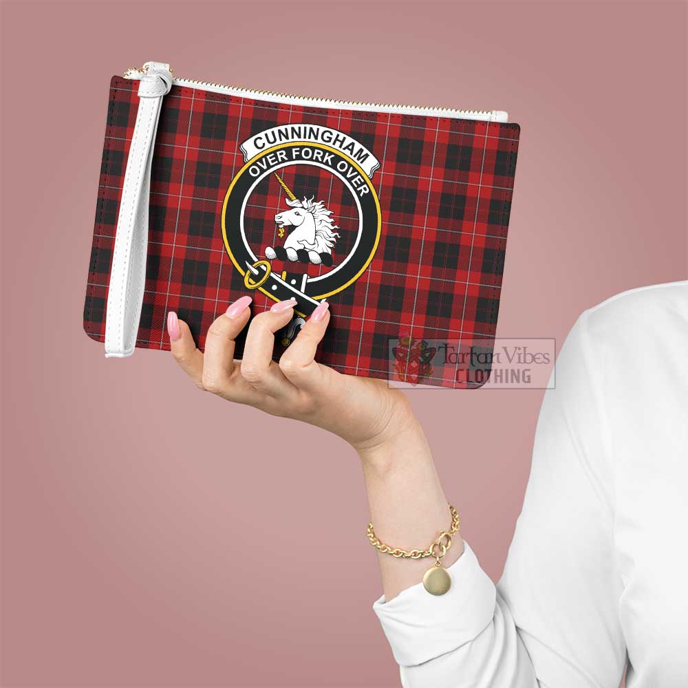 Tartan Vibes Clothing Cunningham Family Crest Tartan Clutch Bag