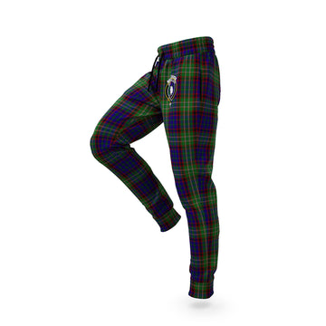 Cunningham Hunting Tartan Joggers Pants with Family Crest