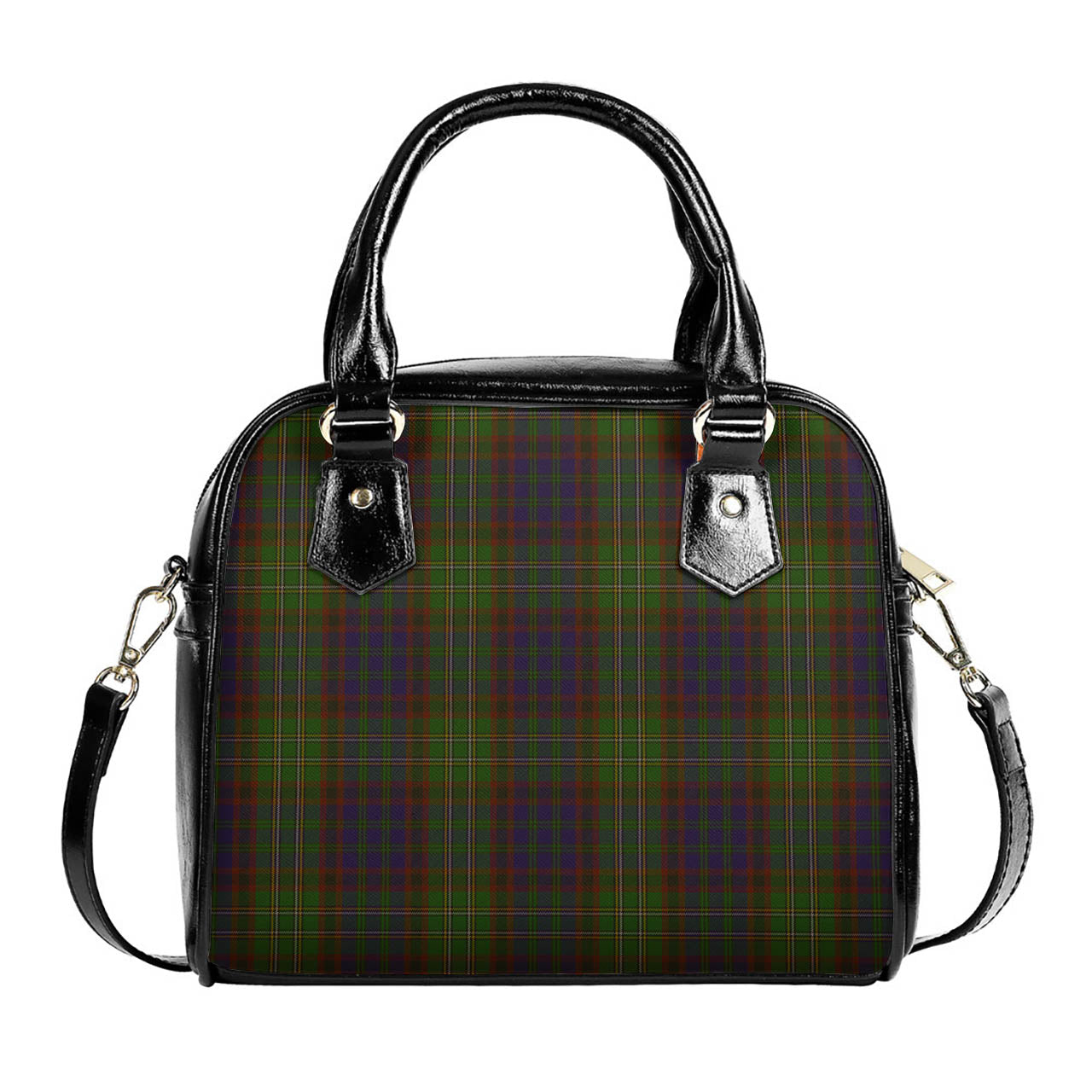 Cunningham Hunting Modern Tartan Shoulder Handbags One Size 6*25*22 cm - Tartanvibesclothing