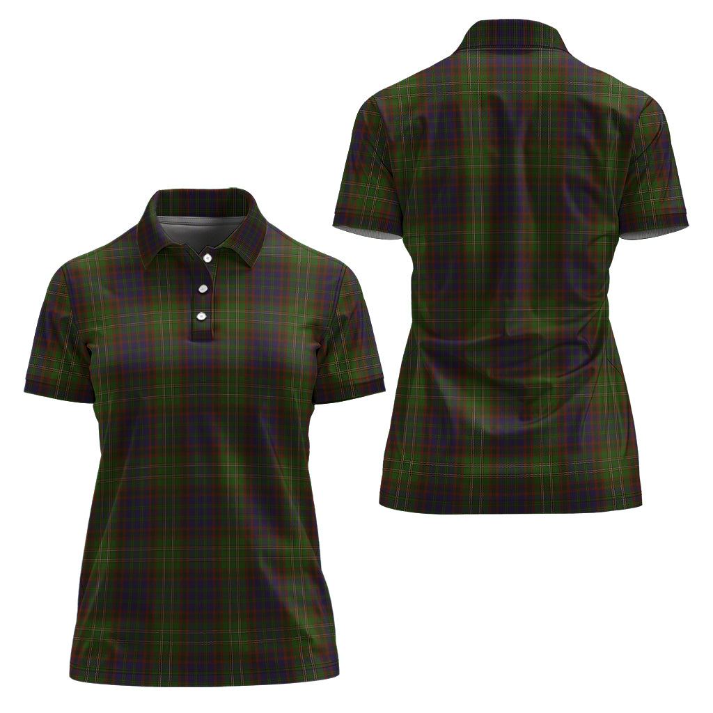 cunningham-hunting-modern-tartan-polo-shirt-for-women
