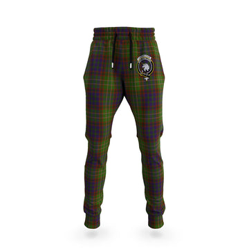 Cunningham Hunting Modern Tartan Joggers Pants with Family Crest
