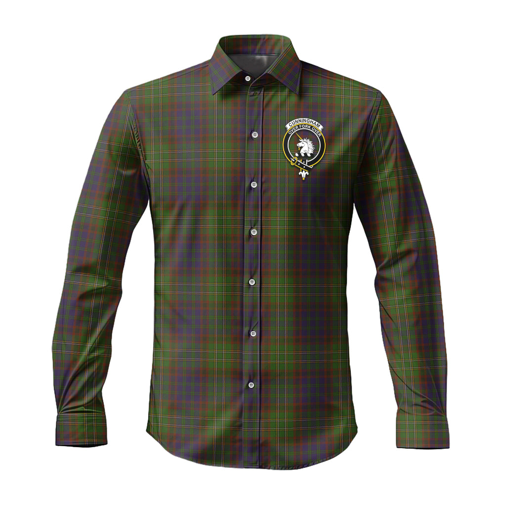 cunningham-hunting-modern-tartan-long-sleeve-button-up-shirt-with-family-crest