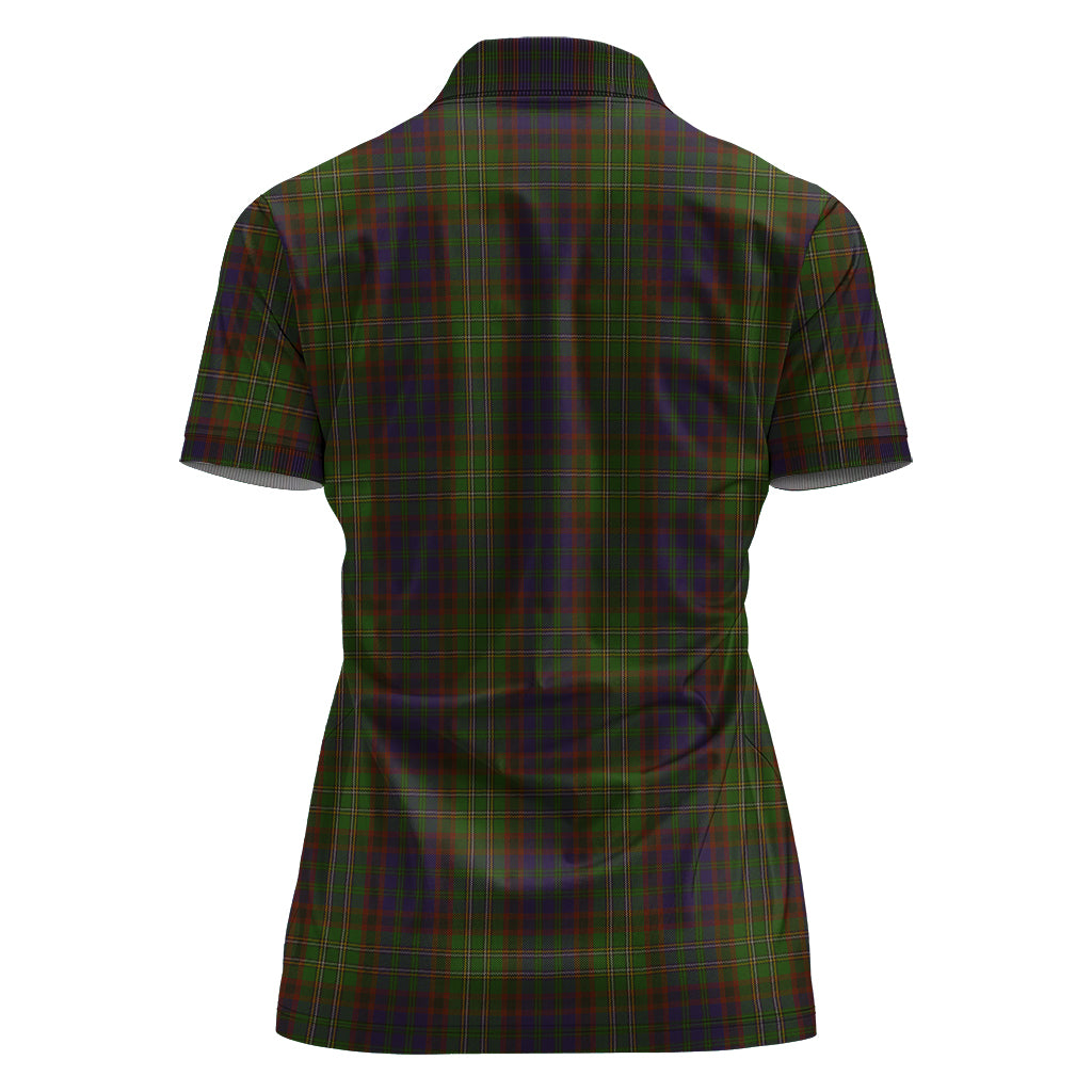 cunningham-hunting-modern-tartan-polo-shirt-for-women