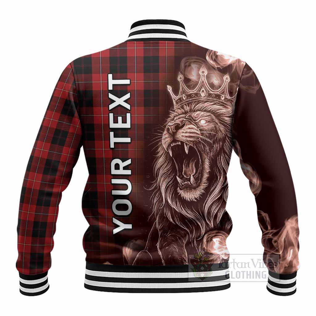 Cunningham Tartan Baseball Jacket Roaring Lion Heritage