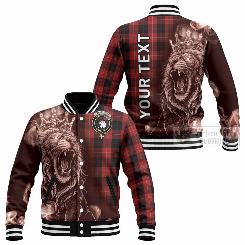 Cunningham Tartan Baseball Jacket Roaring Lion Heritage