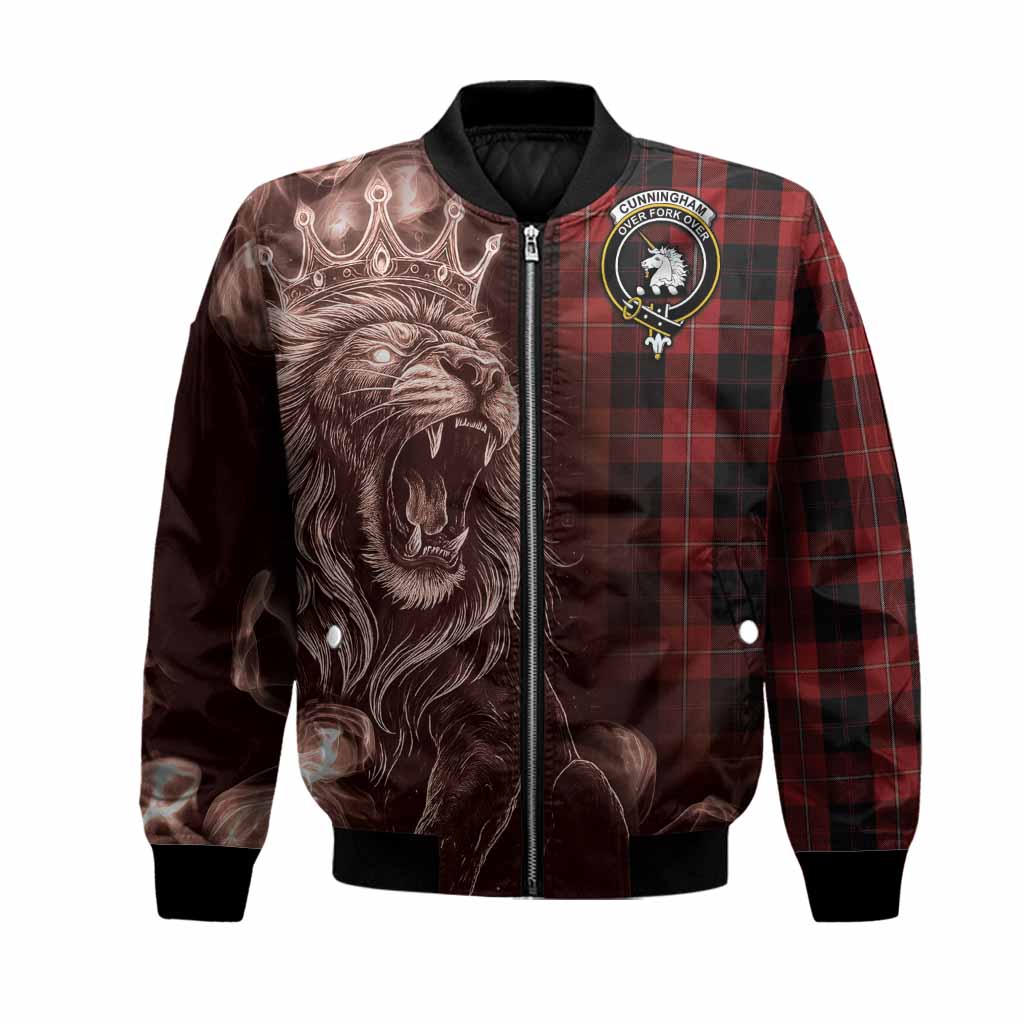 Cunningham Tartan Bomber Jacket Roaring Lion Heritage