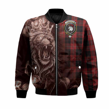 Cunningham Tartan Bomber Jacket Roaring Lion Heritage
