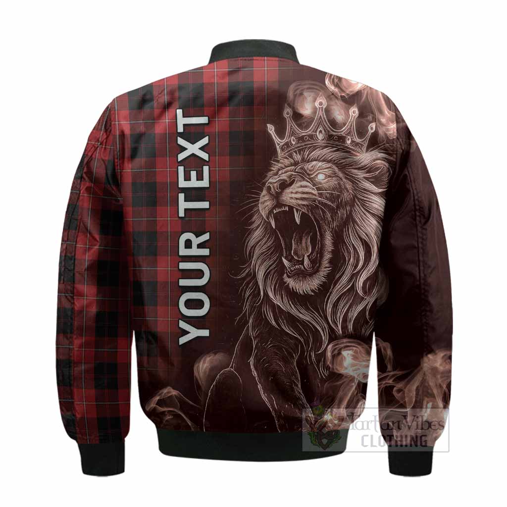 Cunningham Tartan Bomber Jacket Roaring Lion Heritage